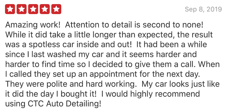 mobile detailing