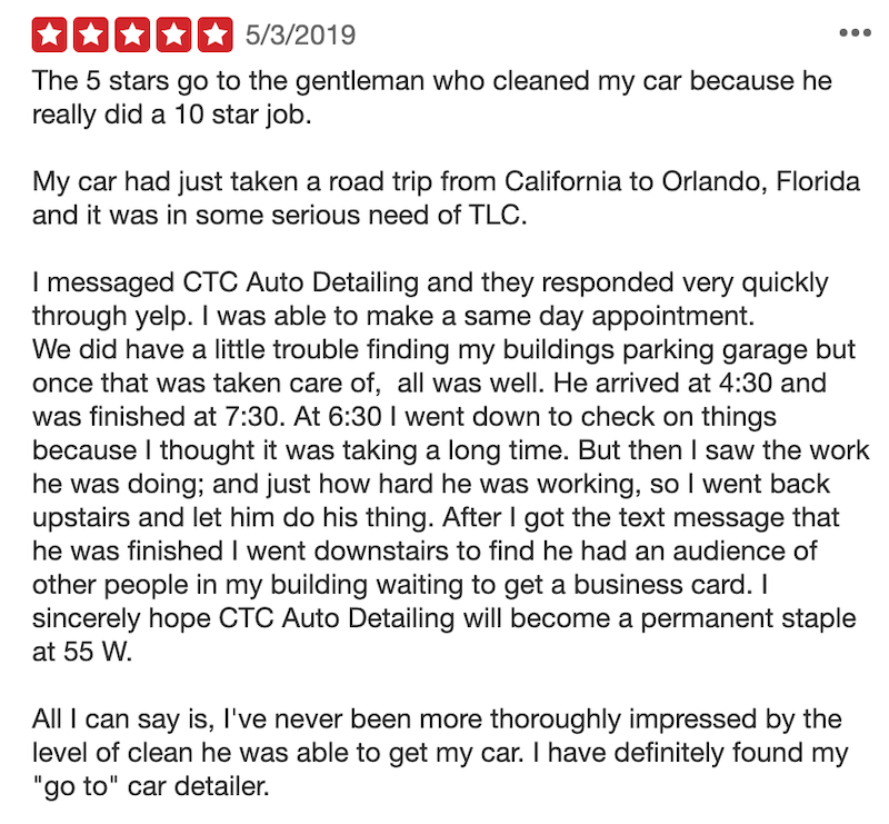 mobile detailing